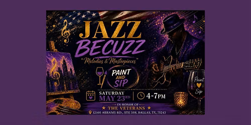 Melodies and Masterpieces at Jazz BeCuzz - Memorial Day Edition