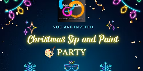 Christmas Sip N Paint