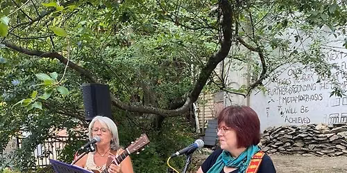 Shannon McMahon & Linda Foster at the Buttonwood Tree
