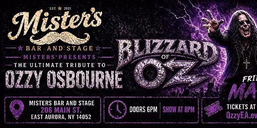 Blizzard of OZZ - The ultimate Ozzy Ozzbourne show at Misters