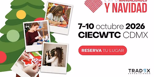 Stand en Expo Manualidades y Navidad 2026 WTC Ciudad de M\u00e9xico