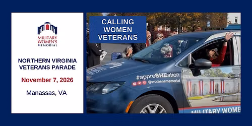 Join the Military Women\u2019s Memorial at the Northern Virginia Veterans Parade