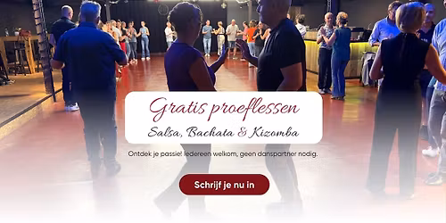 Gratis proeflessen Salsa, Bachata & Kizomba