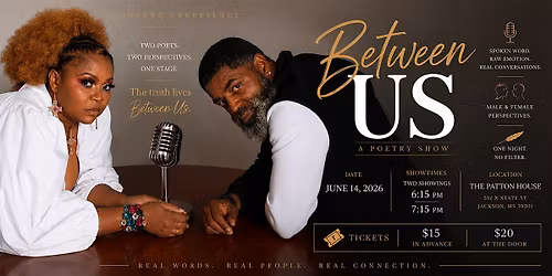 Between Us - A Poetry Show