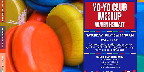 Yo-Yo Club Meetup (South Branch)