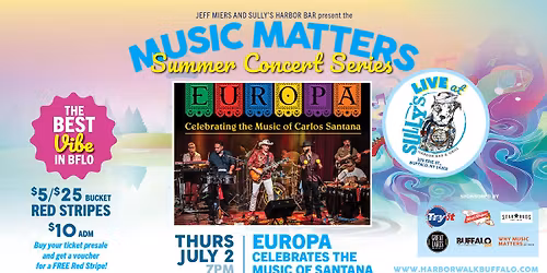 EUROPA! Celebrates the music of Santana | Music Matters Summer Concert Series