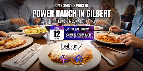 The June 12th Home Service Pros of Power Ranch in Gilbert