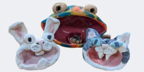 Silly Animals in Clay, Gr K-1