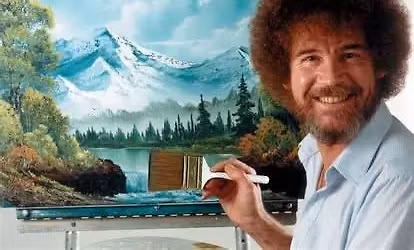Paint like Bob Ross