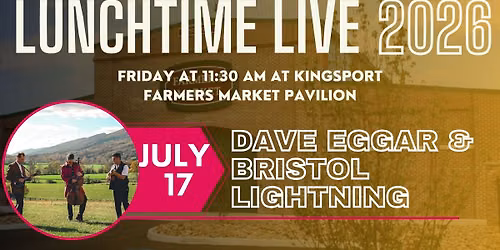 Lunchtime Live: Dave Eggar & Bristol Lightning