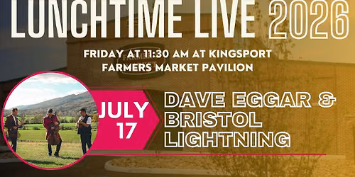 Lunchtime Live: Dave Eggar & Bristol Lightning