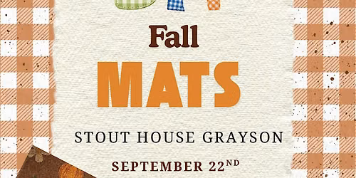DIY Fall Mats- Sept 22nd Stout House Grayson