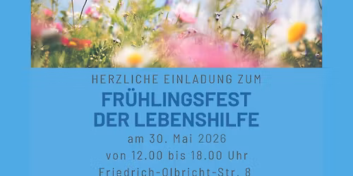 Fr\u00fchlingsfest der Lebenshilfe 
