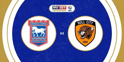 Ipswich Town vs Hull City at Portman Road Stadium