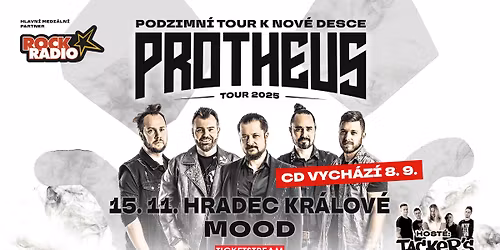 PROTHEUS Tour 2025 - MOOD Hradec Kr\u00e1lov\u00e9