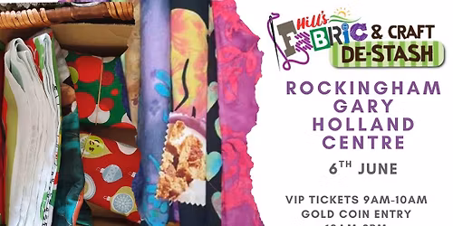 Rockingham Hills Fabric and Craft De-Stash 6th June