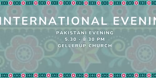 International aften \/\/ Pakistansk aften