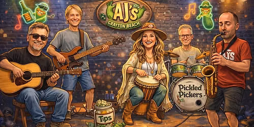 Funday Sunday at AJ's with The Pickled Pickers 