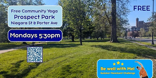 Free Community Yoga at Prospect Park Mondays - Be Well with Mel