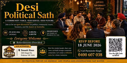 Desi Political Sath - Victoria\/Melbourne