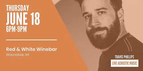 Travis Phillips of Phillips Brothers Band at Red & White Winebar