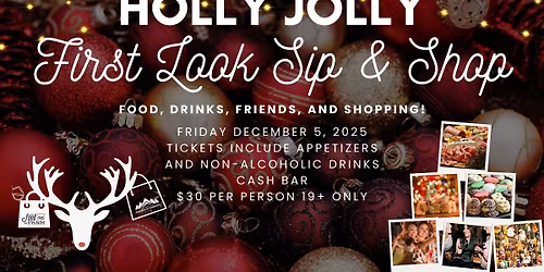 Holly Jolly - First Look Sip & Shop