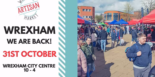 \ud83d\udd78\ufe0f Wrexham Artisan Market \u2014 Halloween Edition | Rhifyn Calan Gaeaf  \ud83d\udd78\ufe0f