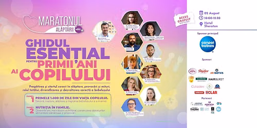 Maratonul Al\u0103pt\u0103rii - Ghidul esen\u021bial pentru primii ani ai copilului