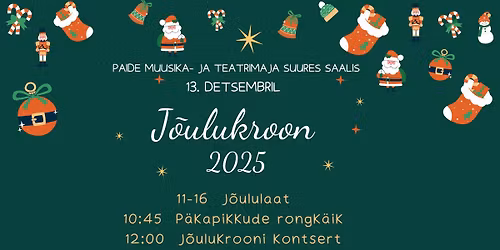 J\u00f5ulukroon ja j\u00f5ululaat 2025