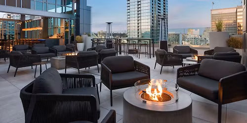 Skyline Sway Salsa and Bachata at Above Ash Social at Carte Hotel Rooftop San Diego