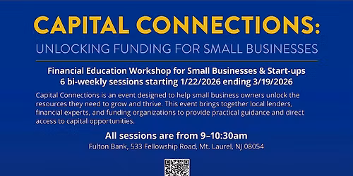 Capital Connections \u2014 Session 6: Business Plan Presentation (Pitch Day)