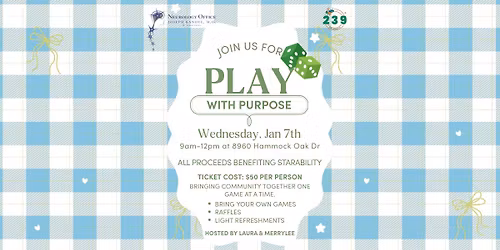 \ud83c\udfb2 STARability Foundation\u2019s Game Day \u2013 Hosted by Merrylee