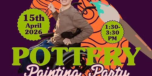 Pottery Painting Party with Rowan