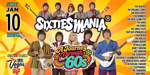 SIXTIESMANIA - A Journey Through The Sixties