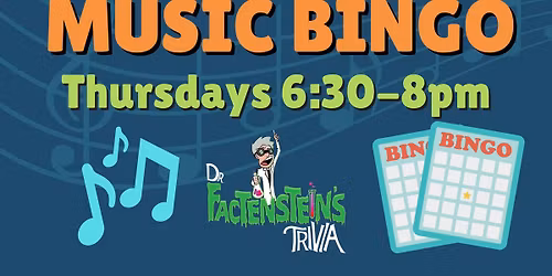 Music Bingo at Top Dawg Tavern!