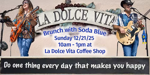 Brunch with Soda Blue