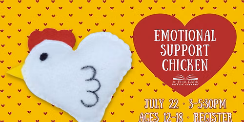 Emotional Support Chicken