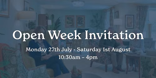 Open Week at Riverside Gardens, Knaresborough