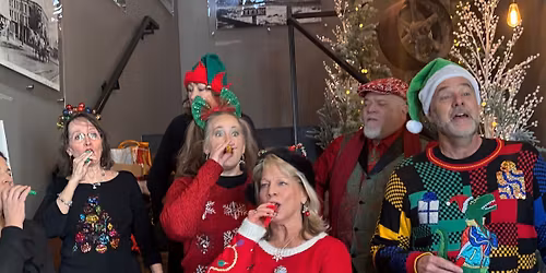 Caroling at Ginger and Baker