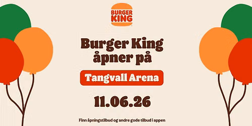 \u00c5pning av Burger King!