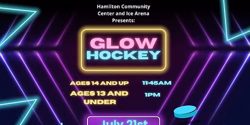 Glow Hockey!