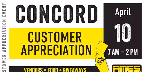 AMES Concord Customer Appreciation Event