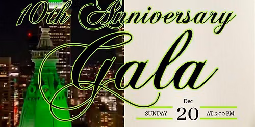JYSD's 10th Anniversary "Green Tie" Gala