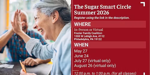 The Sugar Smart Circle Summer 2026