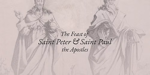 Holy Eucharist on the Feast of St. Peter & St. Paul