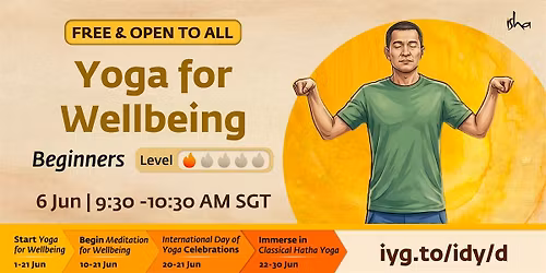 Yoga for Wellbeing (Level 1)