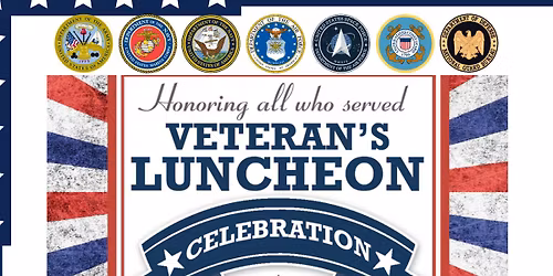 VCCC Free Veterans Day Luncheon
