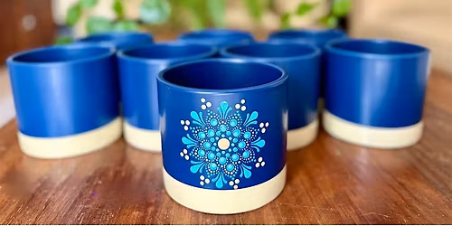 Mandala PLANT POT Workshop