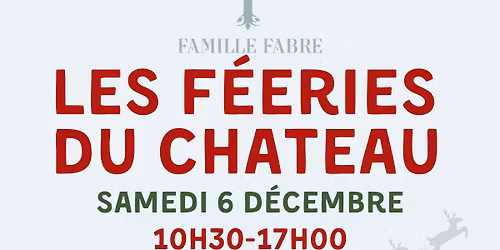 March\u00e9 de No\u00ebl au Ch\u00e2teau de Luc 