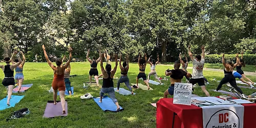 Community Yoga in the Park (Back at Meridian Hill\/Malcolm X Park)